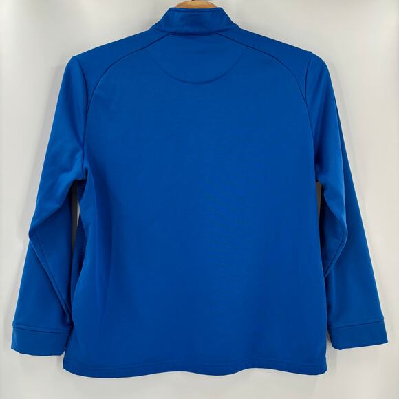 Callaway Mens 2Xl Blue 1/4 Zip Ribbed Long Sleeve Pullover Sweater - Picture 6 of 6